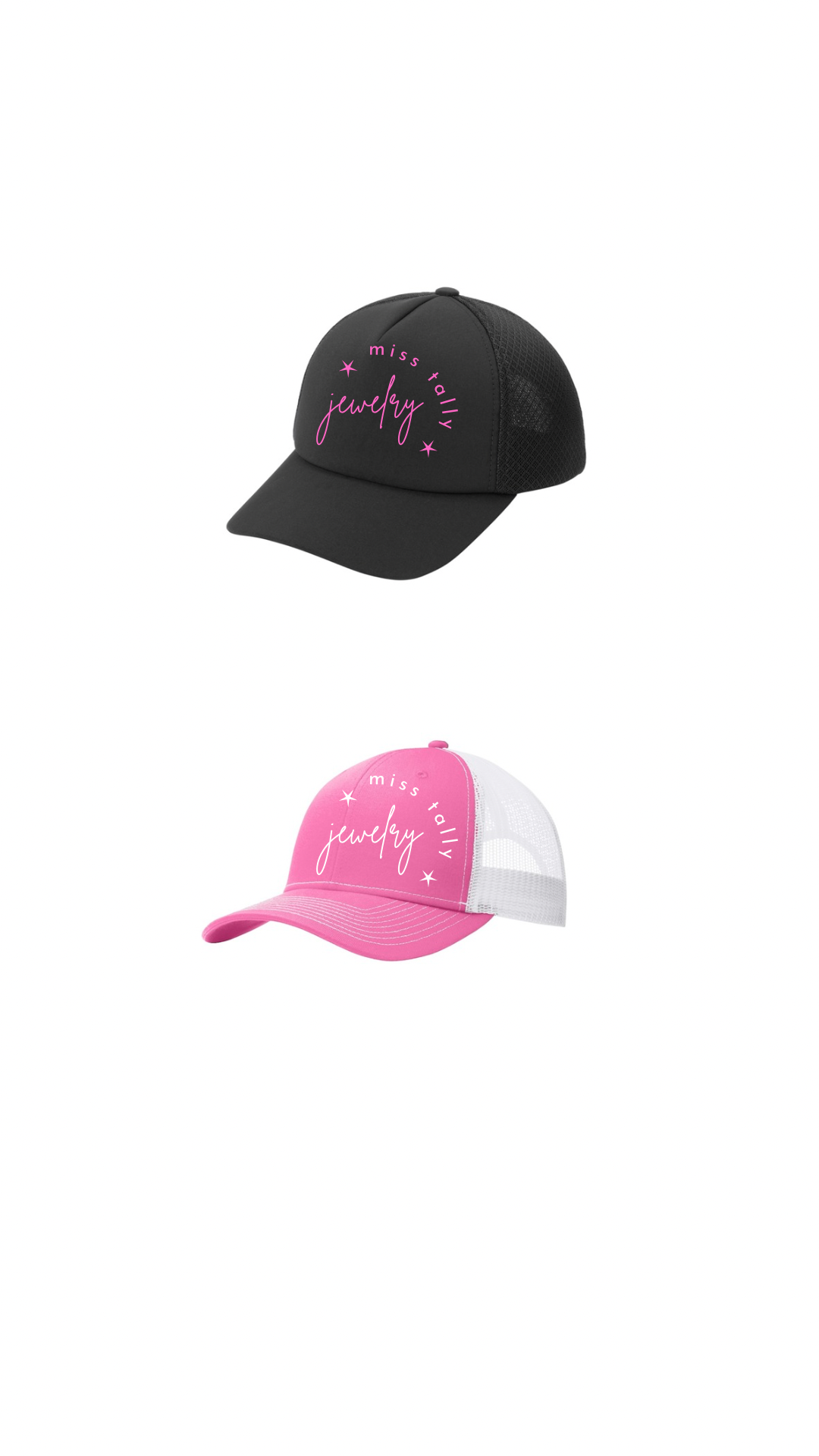 PREORDER | Miss Tally Jewelry  Embroidered Hat