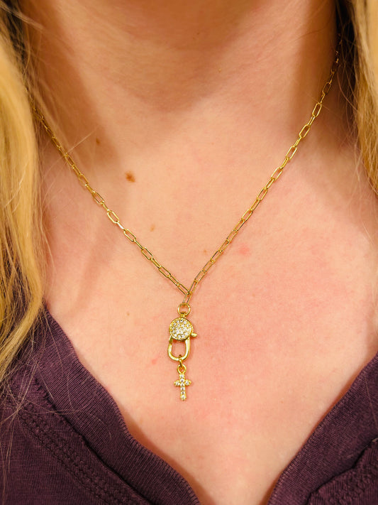 Diamond Cross Necklace