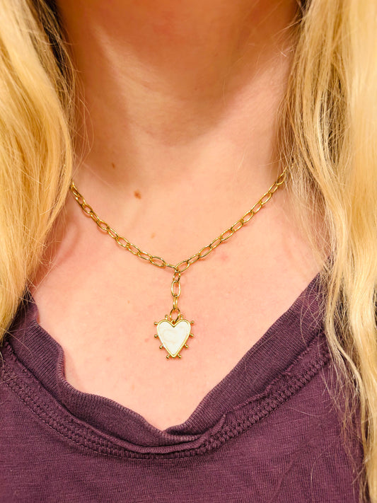 Dangling Heart Necklace