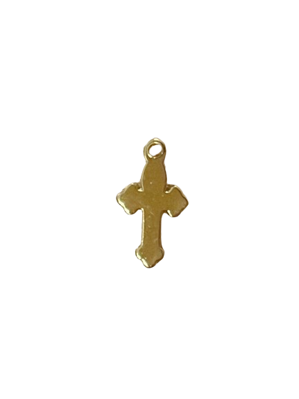 Mini cross charm