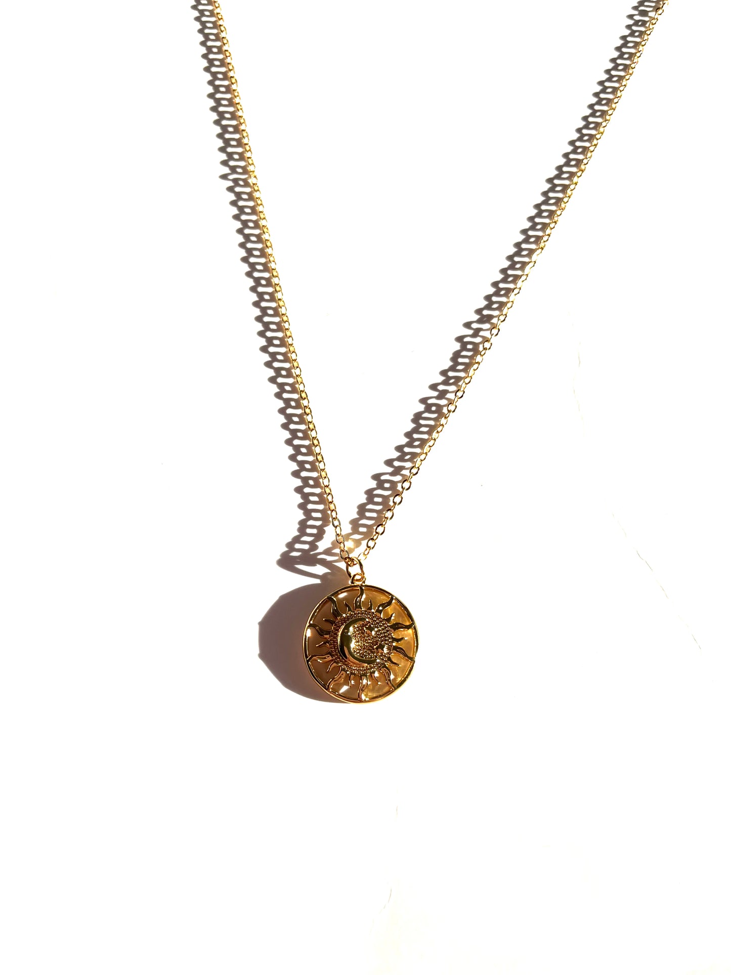 Gold Sun Necklace